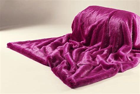 Hot Magenta Luxury Faux Fur 